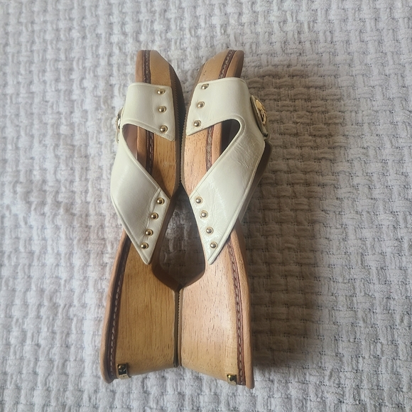 Coach Lee Women's White Slide Sandals Size 8.5 - Picture 3 of 12